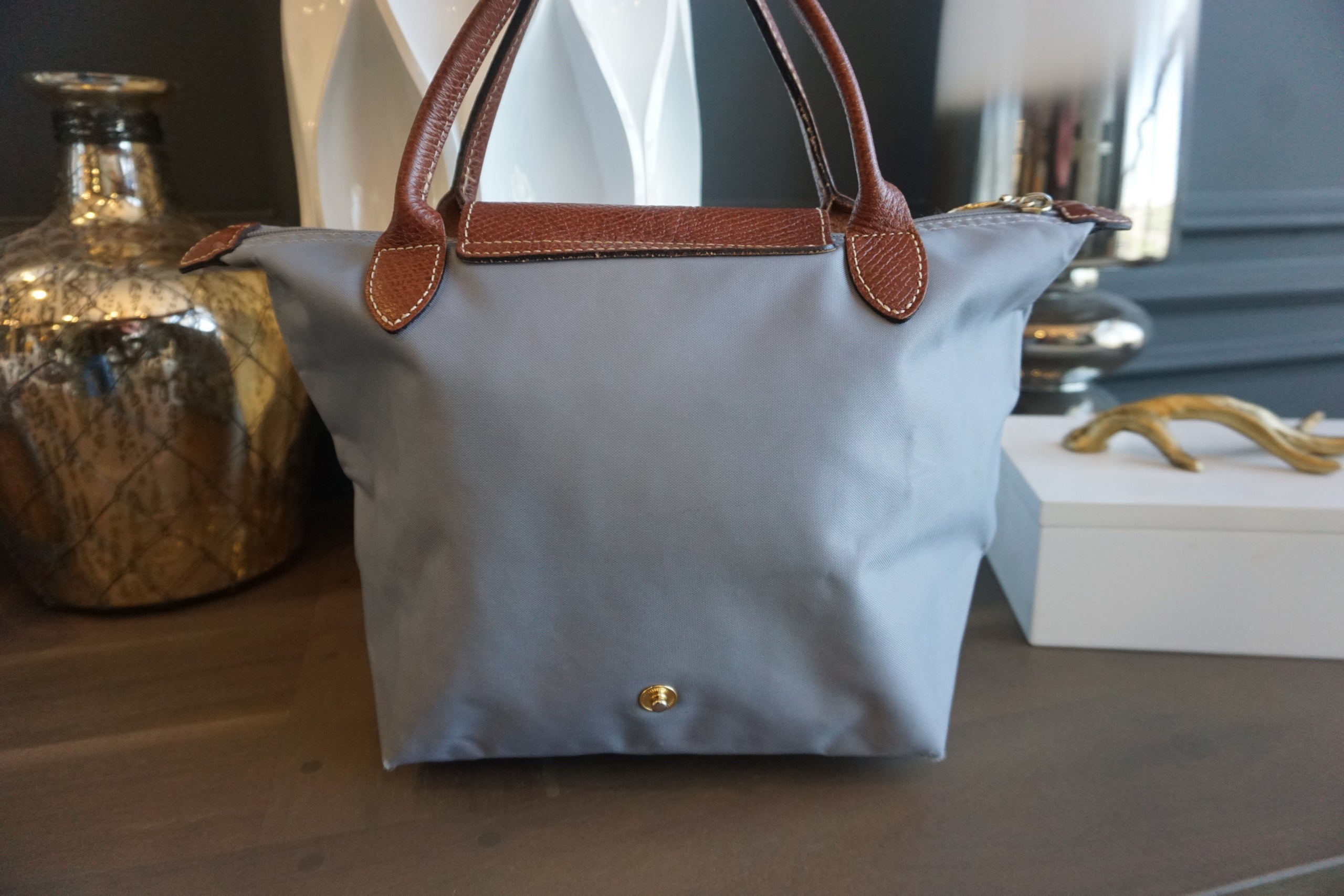 Longchamp Hobo Bag in Blau Nylon Leder in Nordrhein-Westfalen - Meerbusch